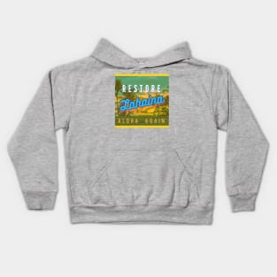 Restore Lahaina Kids Hoodie